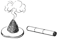 Moksa: konusna in cigaretna oblika
